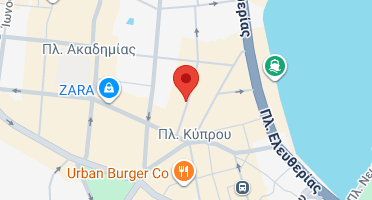 Location of business on map