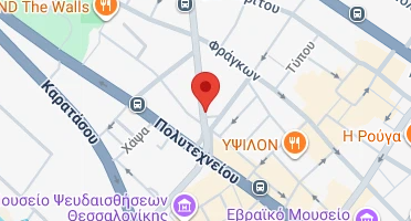 Location of business on map