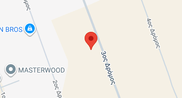 Location of business on map