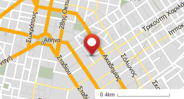 Location of business on map