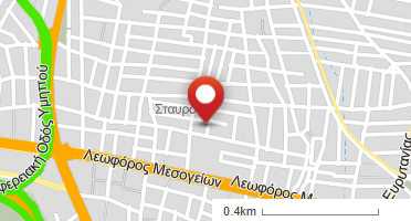Location of business on map