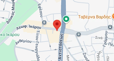 Location of business on map