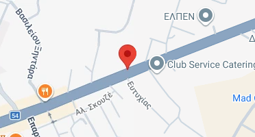 Location of business on map