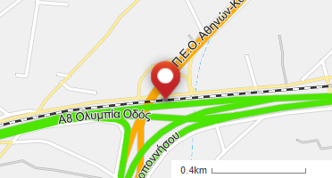 Location of business on map