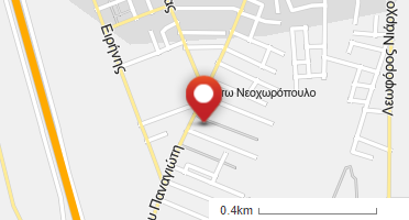 Location of business on map