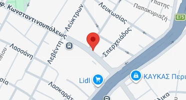 Location of business on map