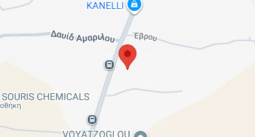 Location of business on map