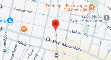 Location of business on map