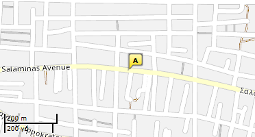 Location of business on map
