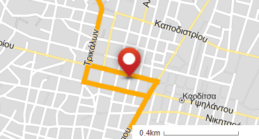 Location of business on map