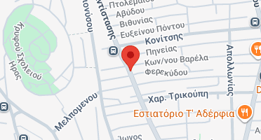 Location of business on map