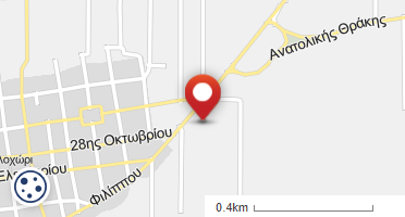 Location of business on map
