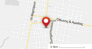 Location of business on map