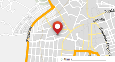 Location of business on map