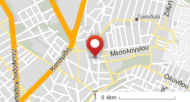 Location of business on map