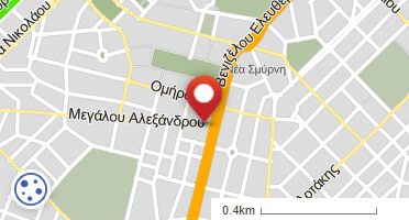 Location of business on map