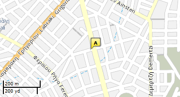 Χάρτης και σημείο της επιχείρησης
