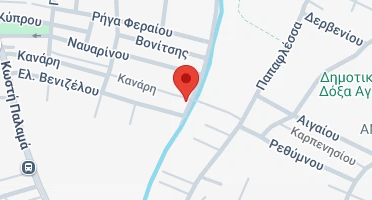 Location of business on map