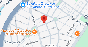 Location of business on map