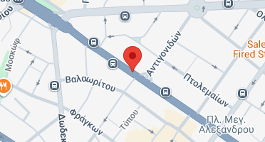 Location of business on map