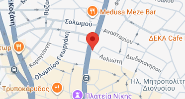 Location of business on map