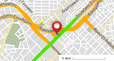 Location of business on map