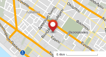 Χάρτης και σημείο της επιχείρησης