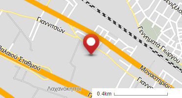 Location of business on map