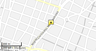 Location of business on map