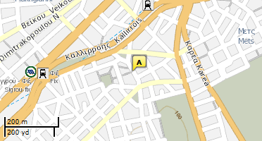 Location of business on map