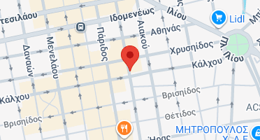 Location of business on map