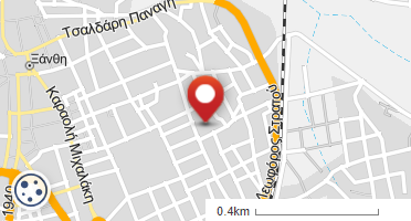 Location of business on map