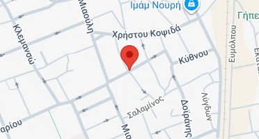 Location of business on map