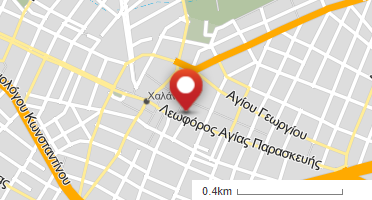 Location of business on map