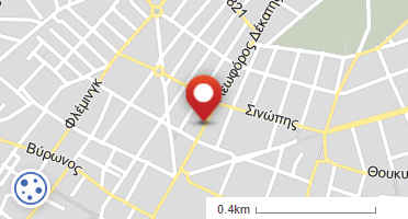 Location of business on map