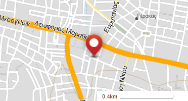 Location of business on map