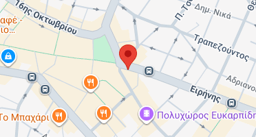 Location of business on map