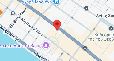 Location of business on map