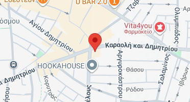 Location of business on map