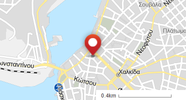 Location of business on map