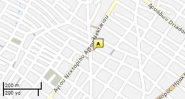 Location of business on map