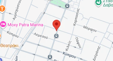 Location of business on map