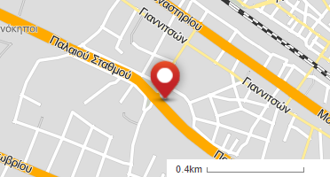 Location of business on map