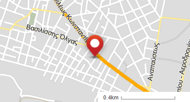 Location of business on map