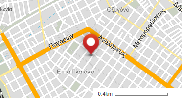 Location of business on map