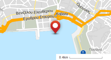 Location of business on map