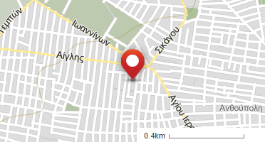 Location of business on map