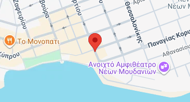 Location of business on map
