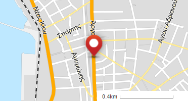 Location of business on map