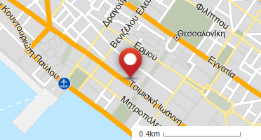 Χάρτης και σημείο της επιχείρησης